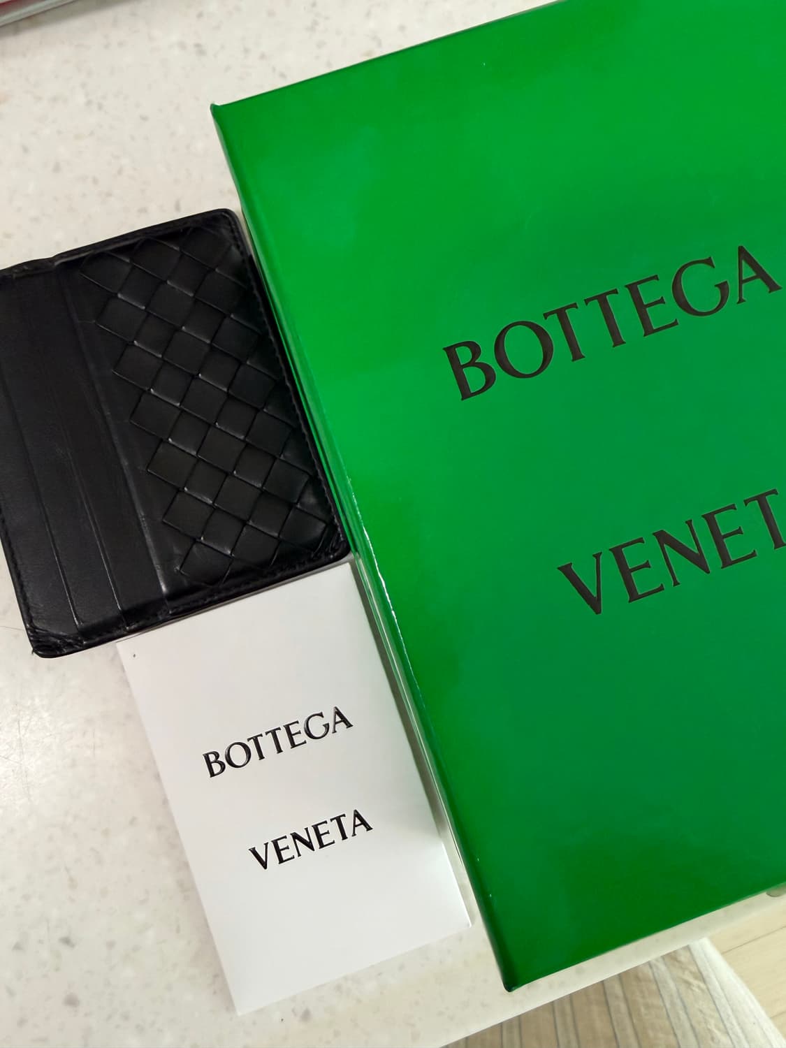 보테가베네타 카드 지갑 블랙 상품이미지4