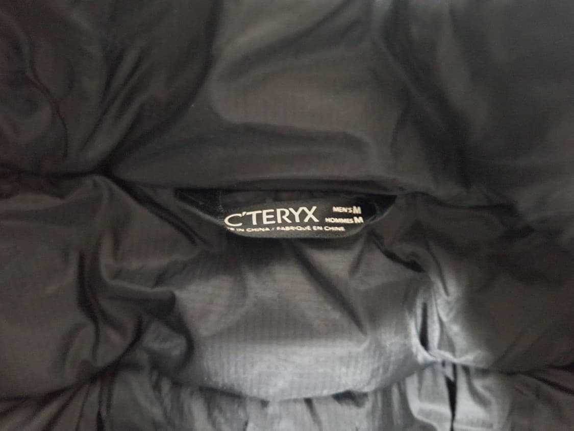 아크테릭스 파이어비 패딩 파카 남성 M 블랙 상품이미지3