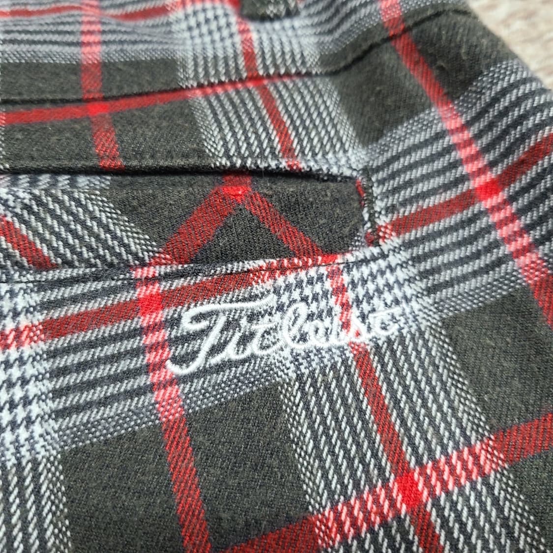 타이틀리스트 체크 패턴 골프 팬츠 76(30) 상품이미지4