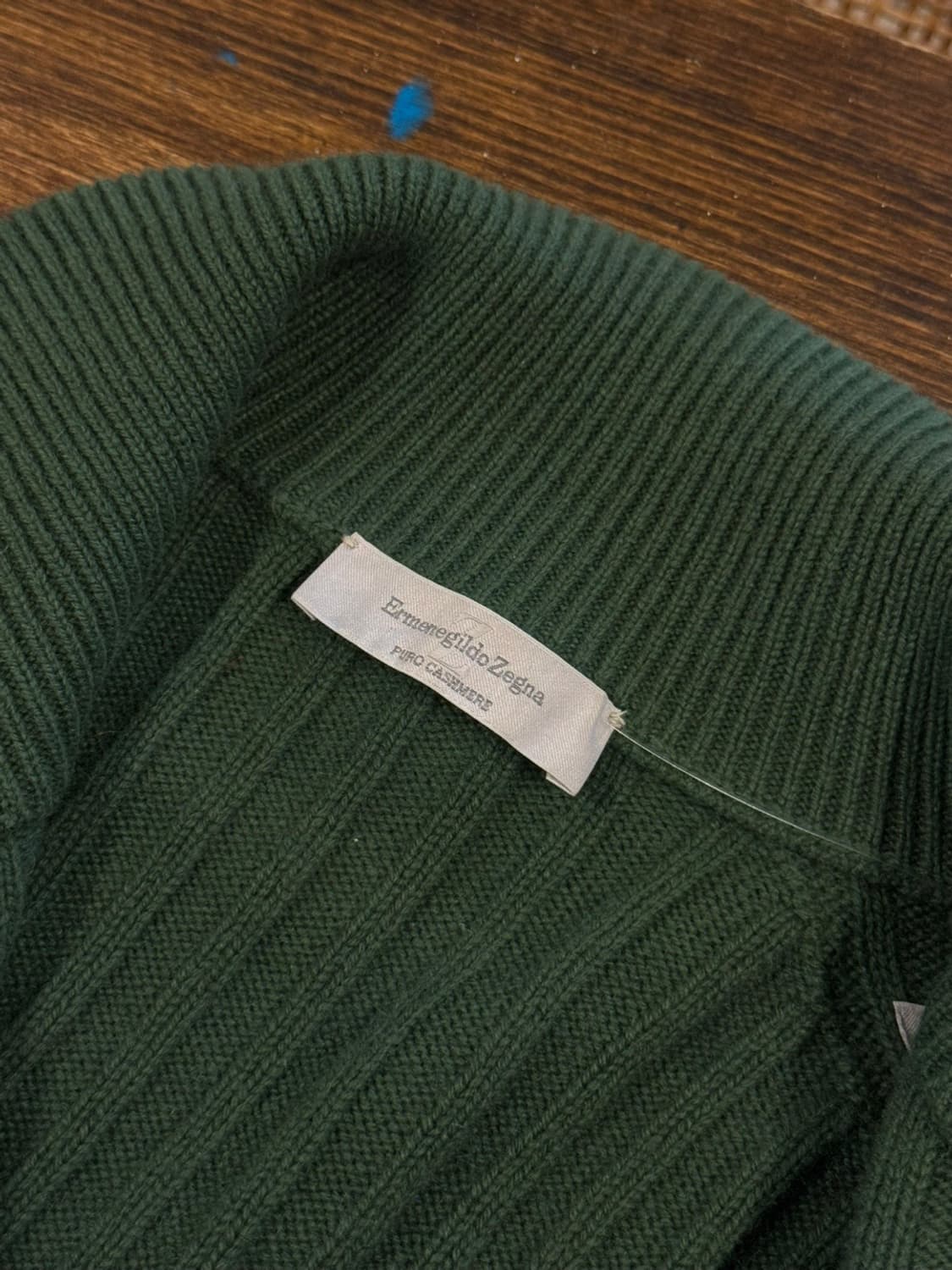 에르메네질도 제냐 짚업 니트 100 상품이미지8