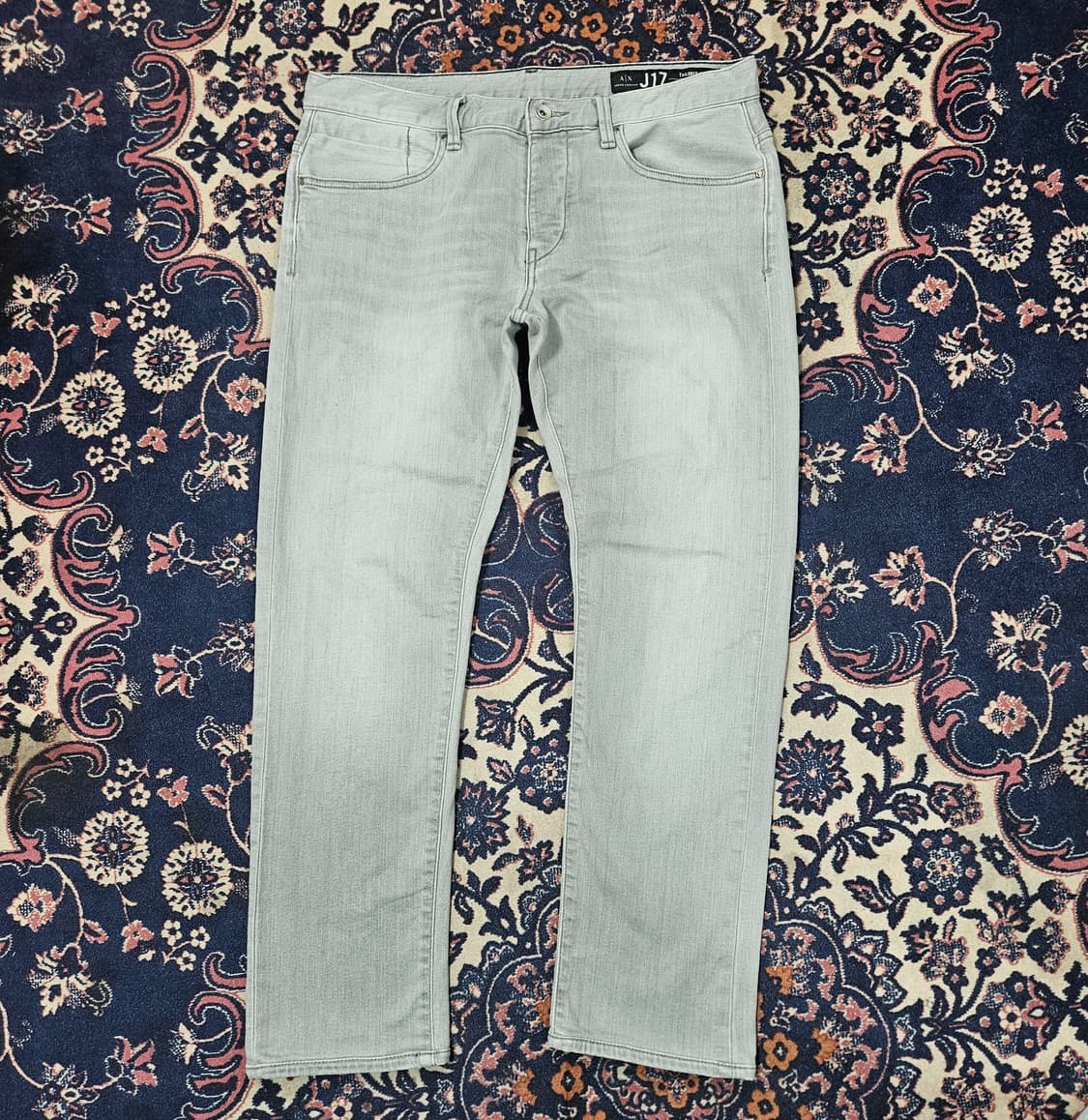 아르마니 익스체인지 라이트 그레이 데님 팬츠 상품이미지1