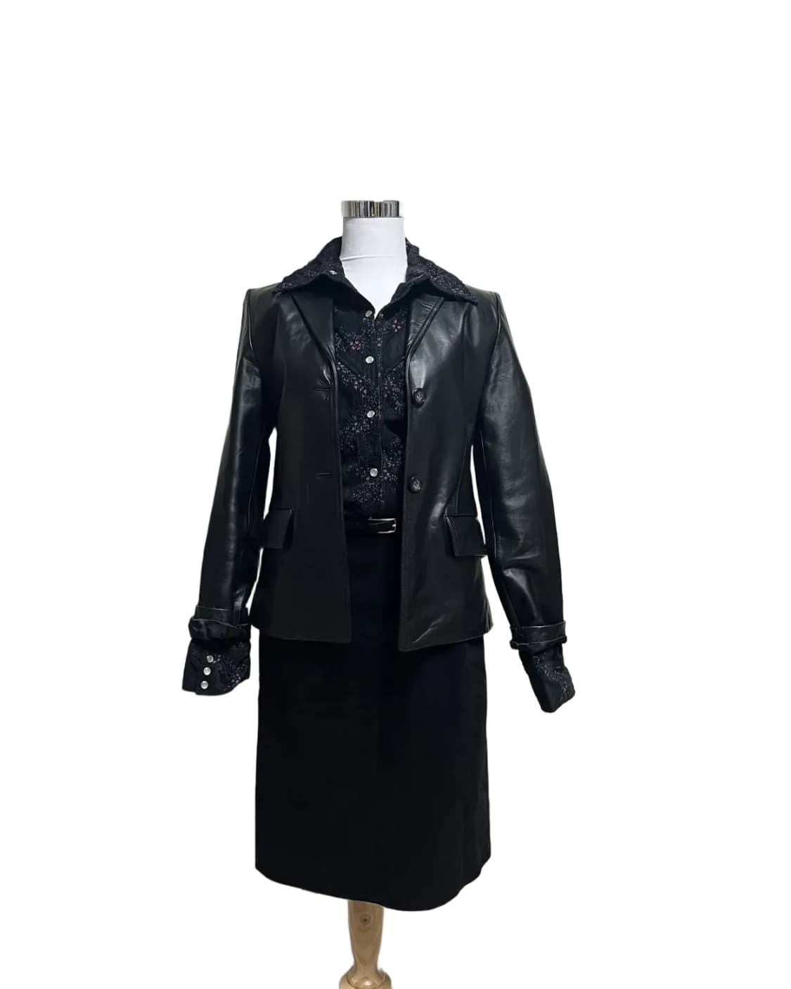 Corduroy black shirt 상품이미지6