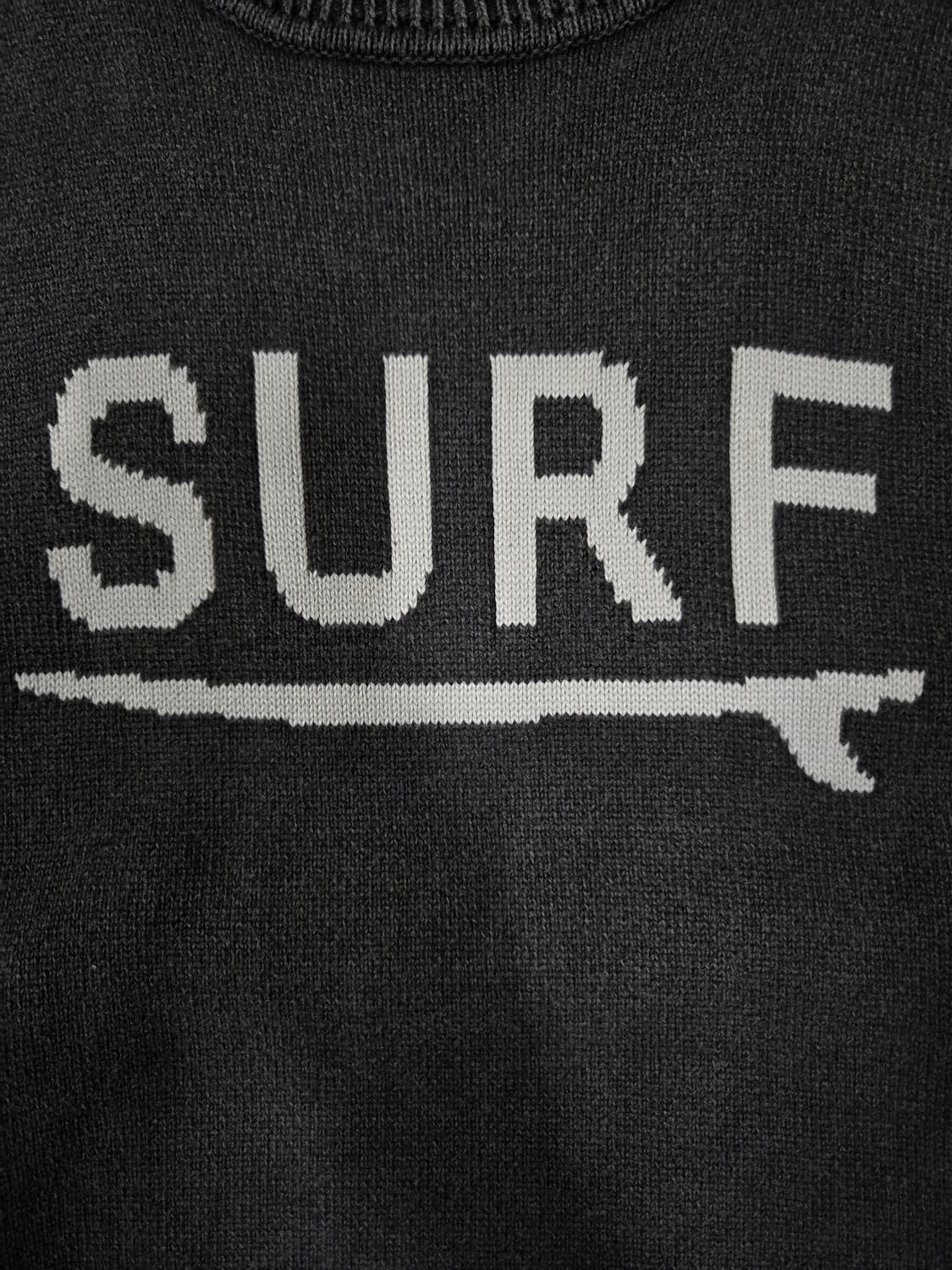 ROYALPALM 차콜 원워싱 라운드 니트 상품이미지4