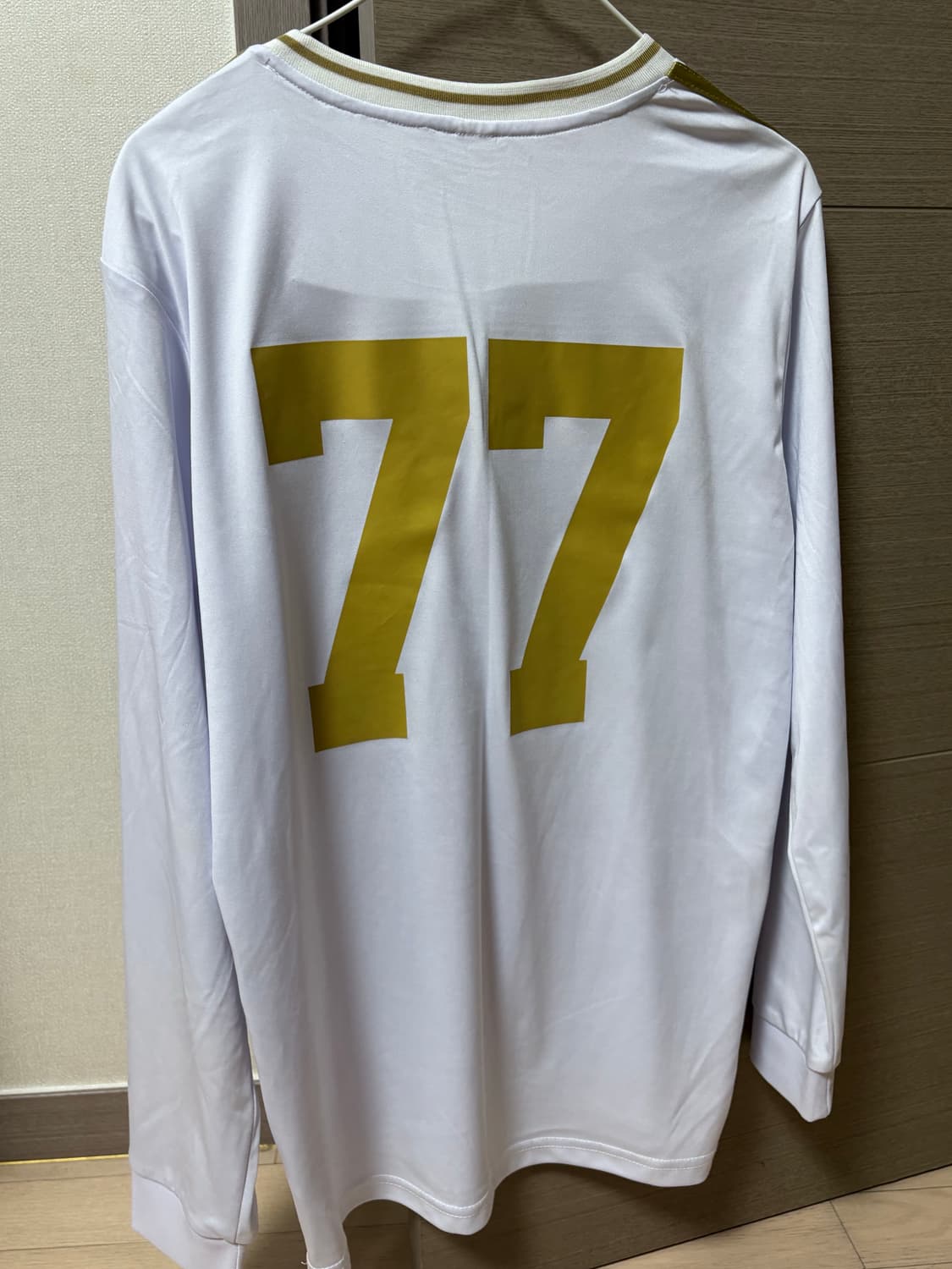 빈티지) 레알 마드리드 롱슬리브 유니폼 스카이블루&골드 상품이미지4