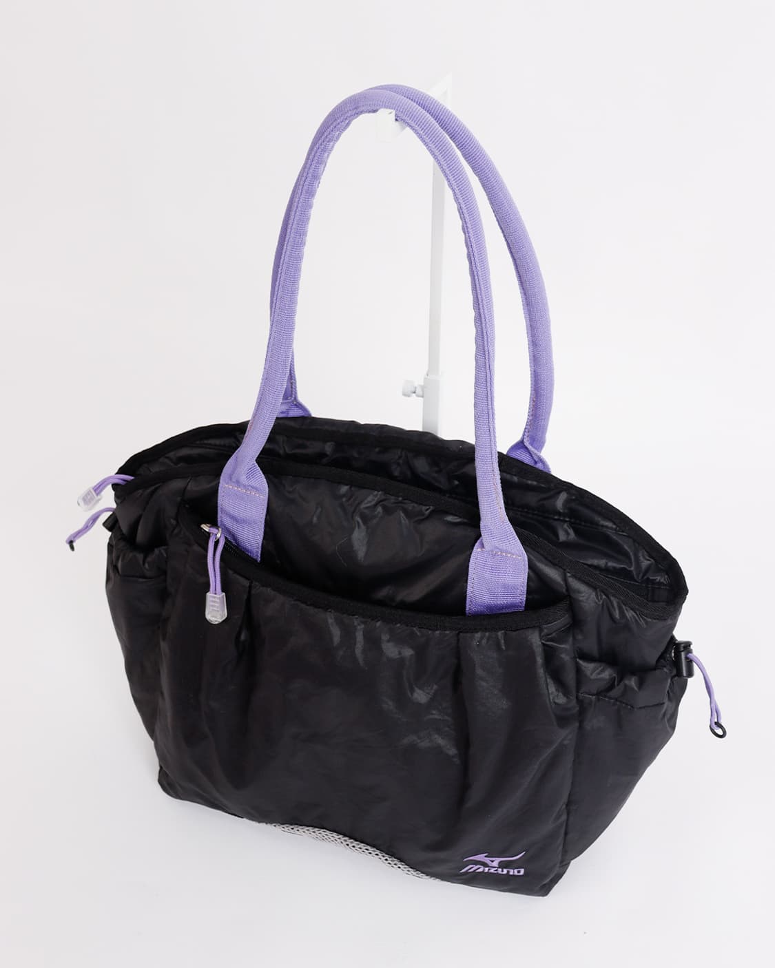 [MIZUNO] 블랙 패디드 나일론 토트백 상품이미지8