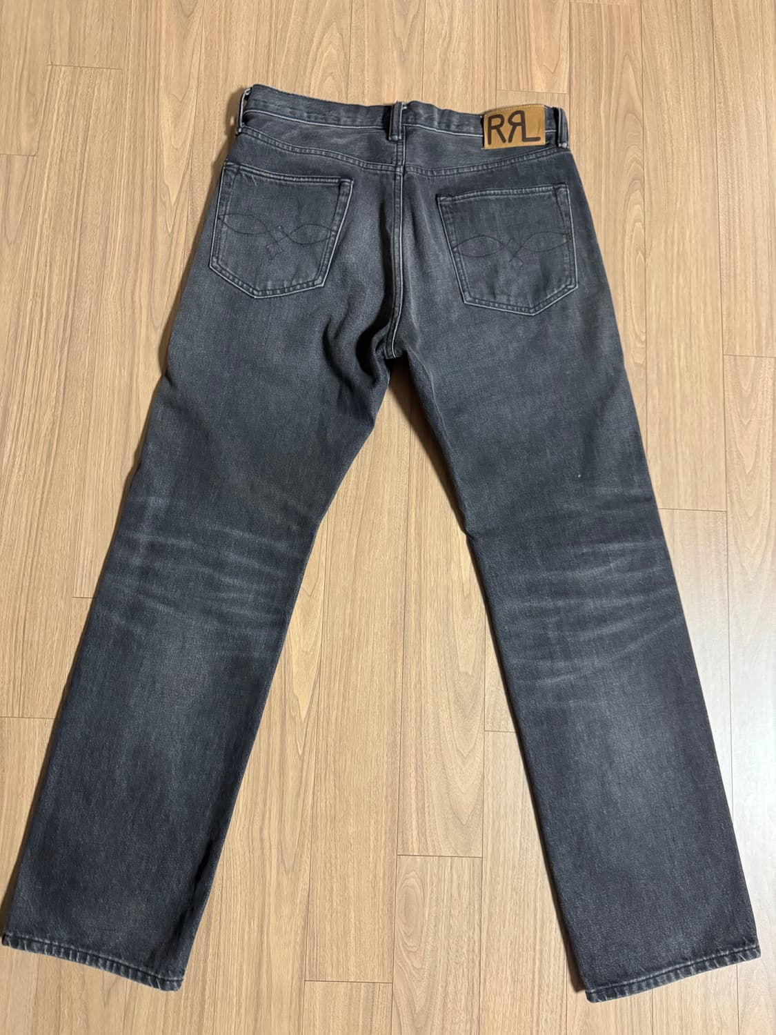 더블알엘(RRL) Straight Leg Selvedge 블랙그레이 30 상품이미지3
