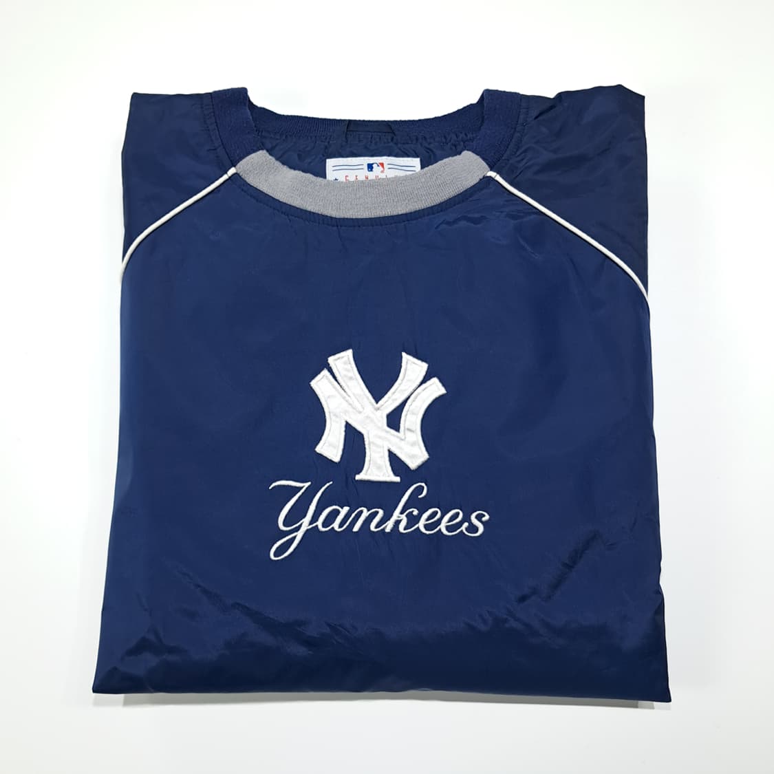 CL304 L 엠엘비 90s 폴리 사이드지퍼 네이비 윈드브레이커 자켓 상품이미지8