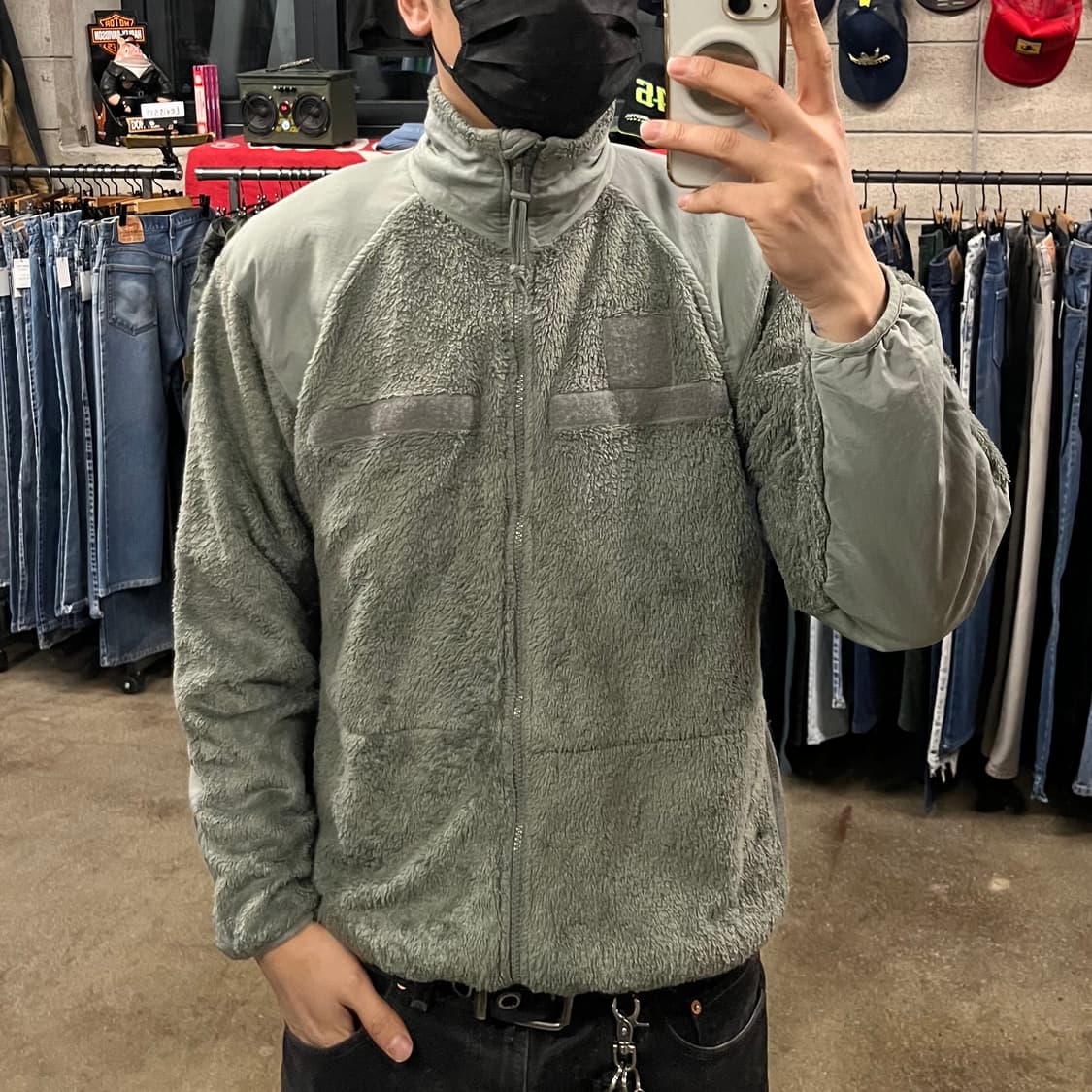 미군 젠3 폴라텍 후리스 자켓 (M) 상품이미지5