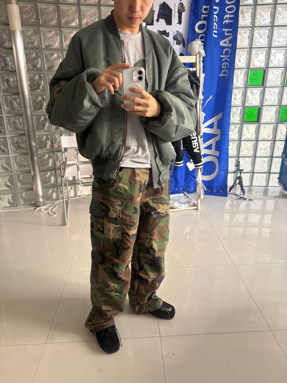 CAMO CARGO PANTS 위장 무늬 카고 팬츠 상품이미지4