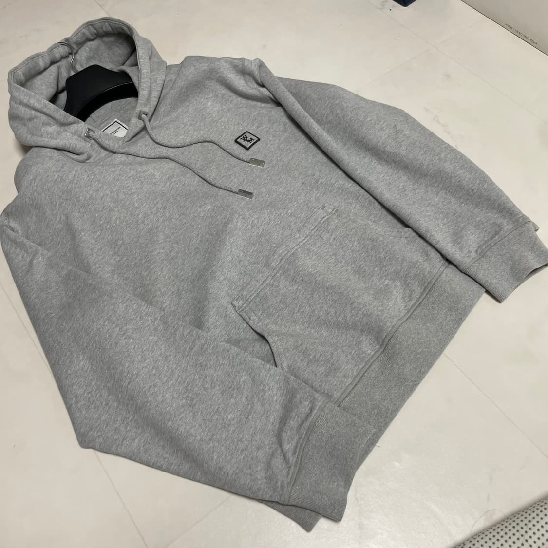 우영미 정품 후드티 그레이 (52사이즈) 105 상품이미지2