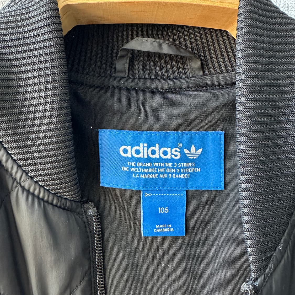 아디다스 슈퍼스타 컴뱃 퀼팅 자켓 블랙 105 상품이미지9