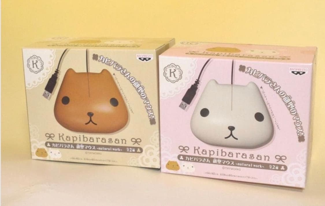 카피바라상 마우스 (화이트) 상품이미지1