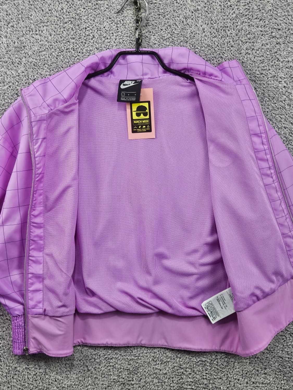 나이키 그리드 체크 크롭 윈드브레이커 바람막이 ( L ) / 11603 상품이미지10