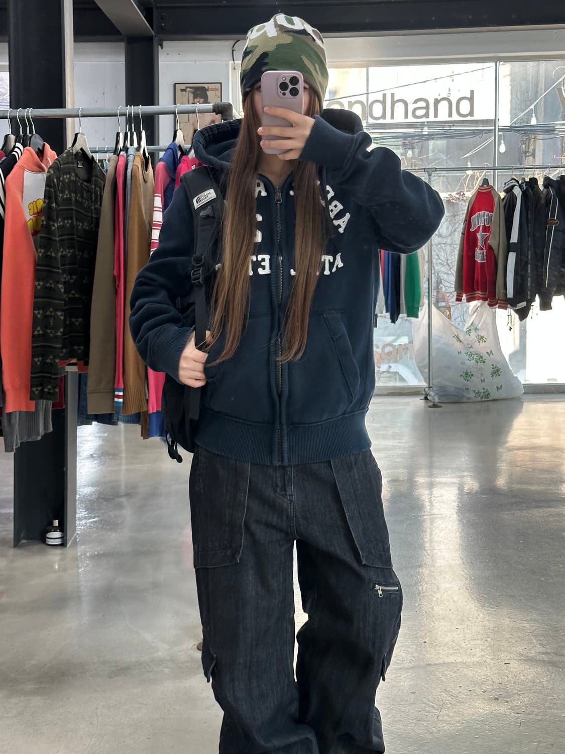 아베크롬비 머슬핏 후드집업 상품이미지2