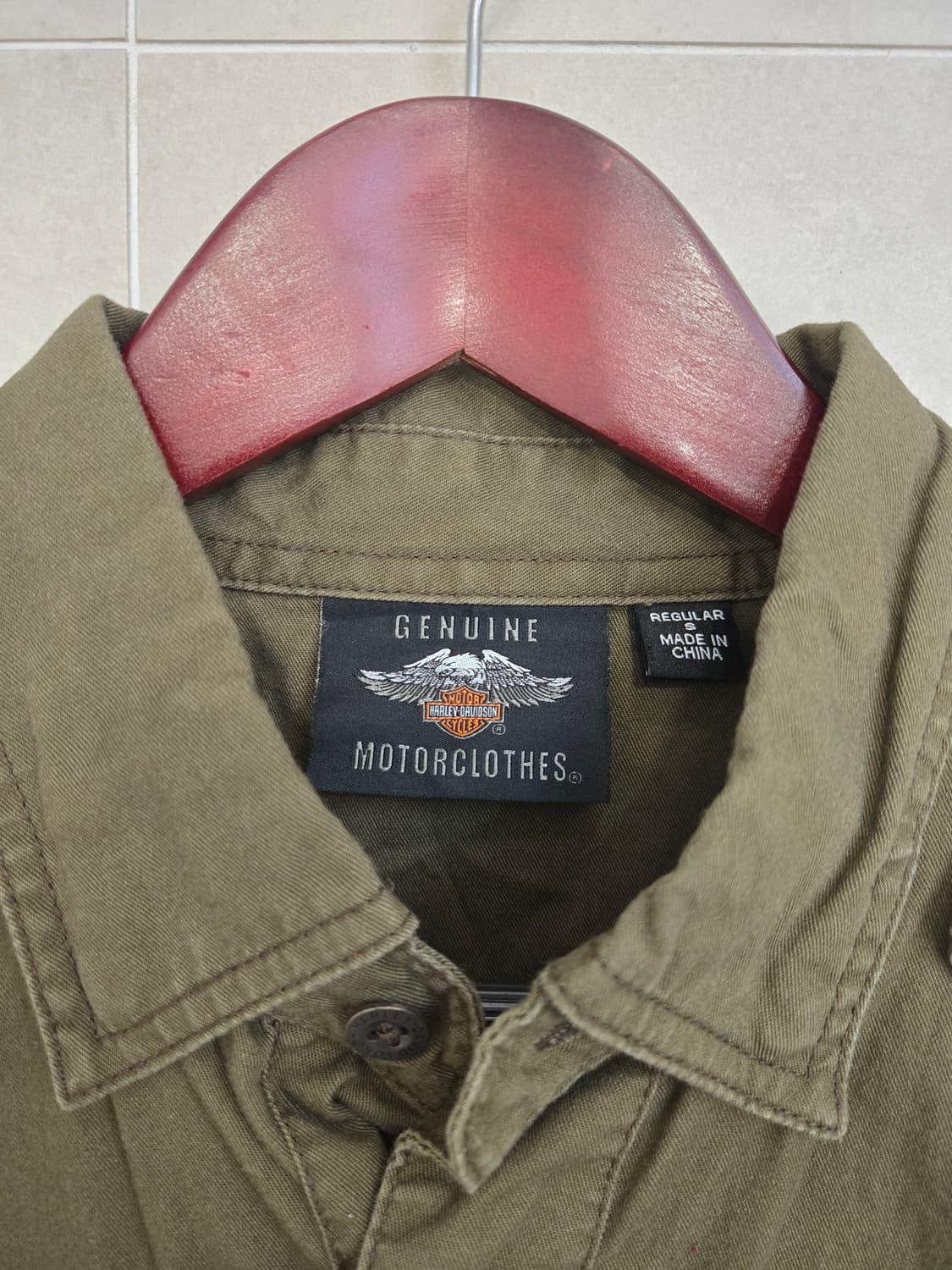 할리데이비슨 카키 셔츠 상품이미지4