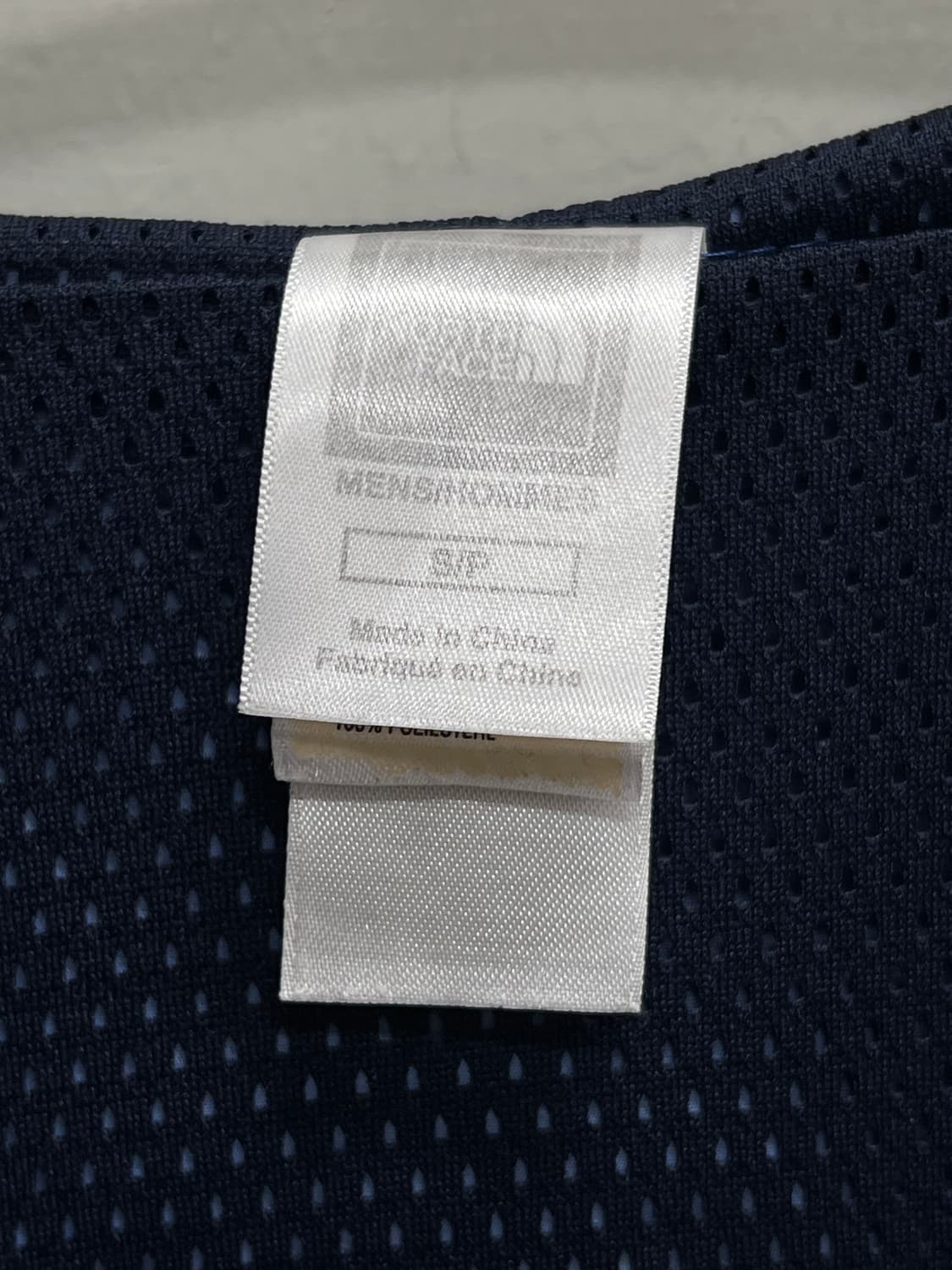 (S) 노스페이스 그리드 패턴 바람막이 네이비 상품이미지5