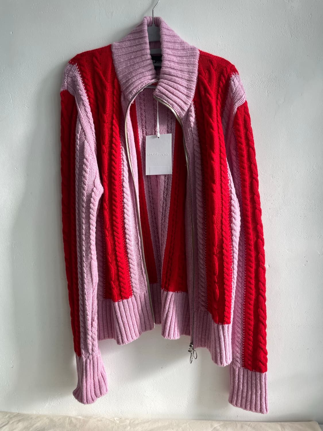 에드워드 커밍 니트 집업 상품이미지1