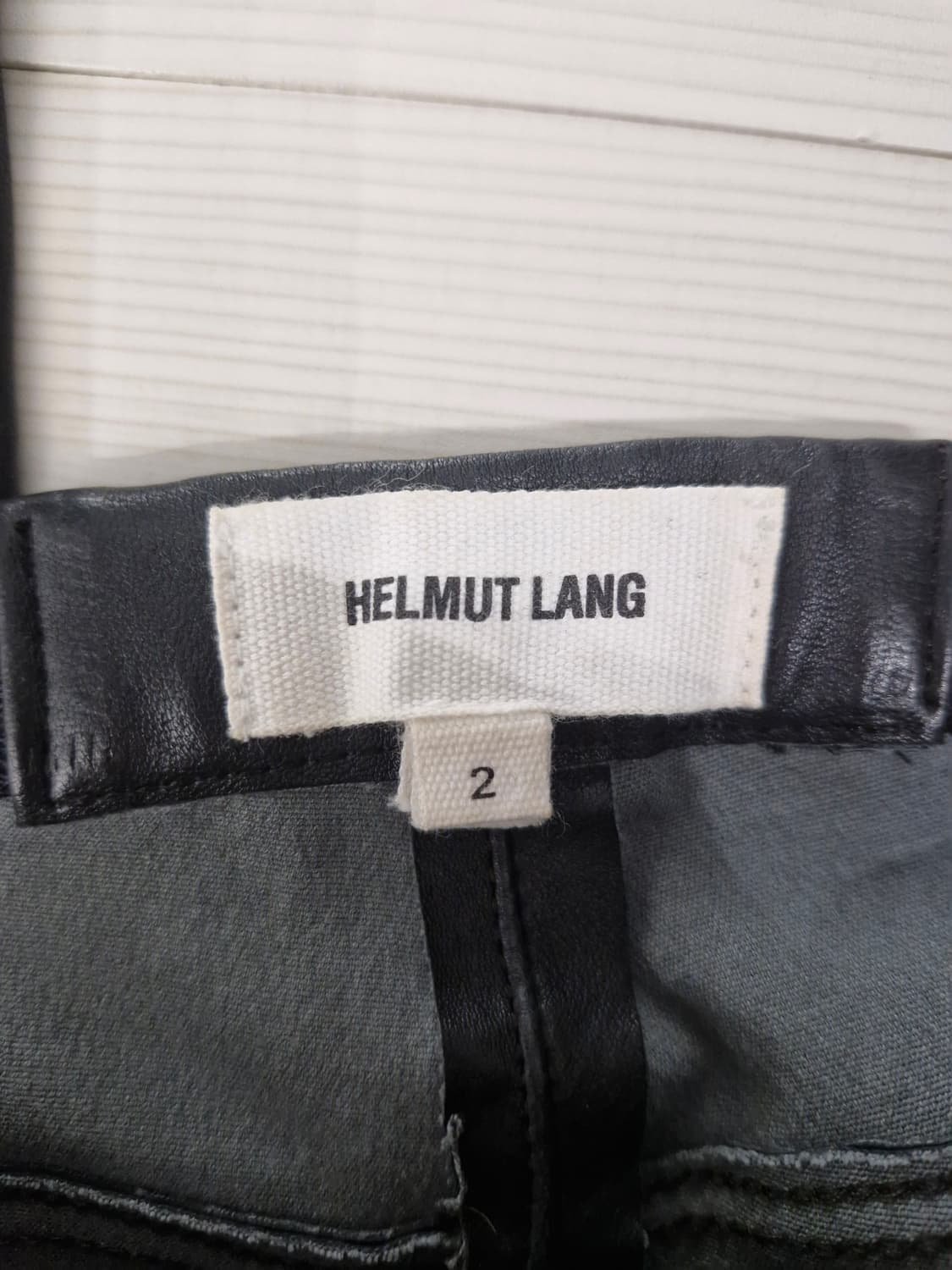 헬무트랭 양가죽 팬츠[2사이즈] 상품이미지6