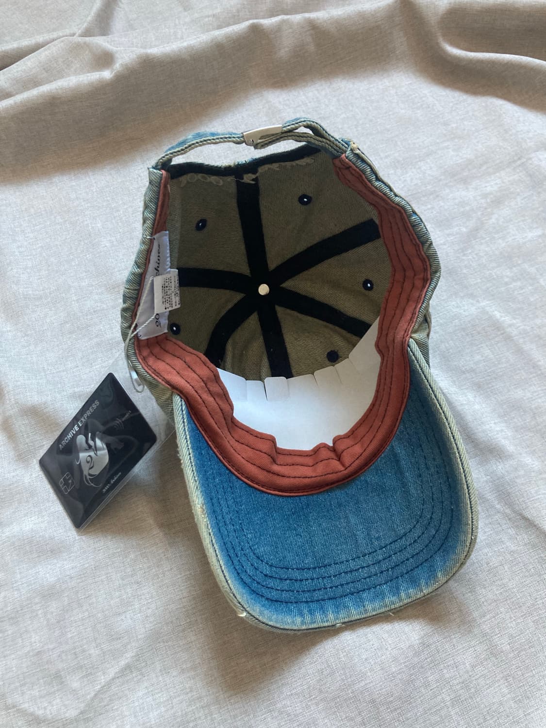 2000아카이브스 빈티지 데님 볼캡 상품이미지6