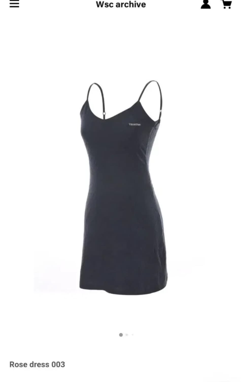 WSC Rose dress 003(네이비) 세트 판매 상품이미지2