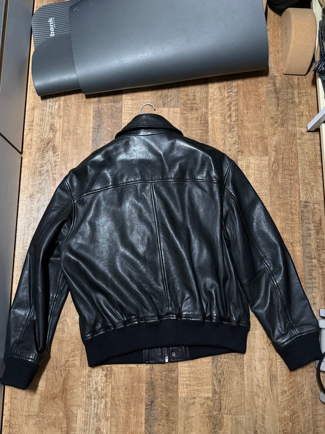 자라 레더 봄버자켓 L 상품이미지3