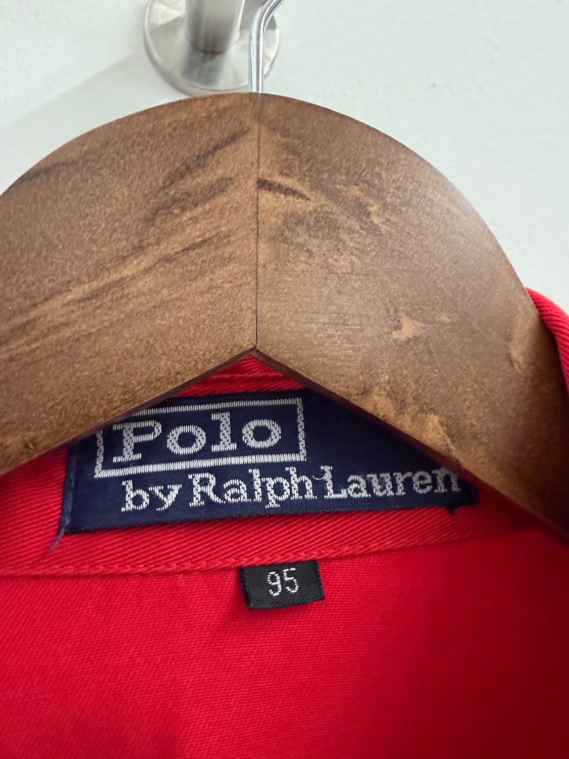 N162. 폴로 랄프로렌 레드 블루종 스윙탑 자켓 상품이미지2