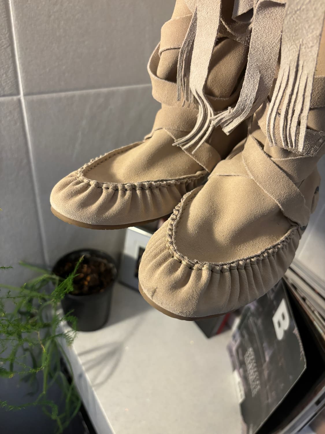 디젤 스웨이드 본디지 부츠 상품이미지4