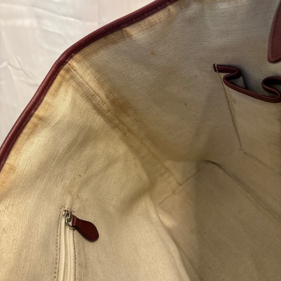 정품 셀린느 마차 쇼퍼백 레드     상품이미지10