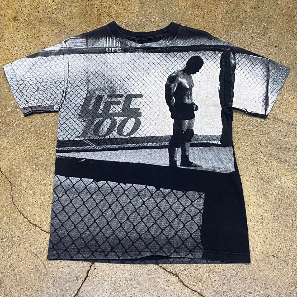 미국 빈티지 02s UFC 100 반팔티 상품이미지2