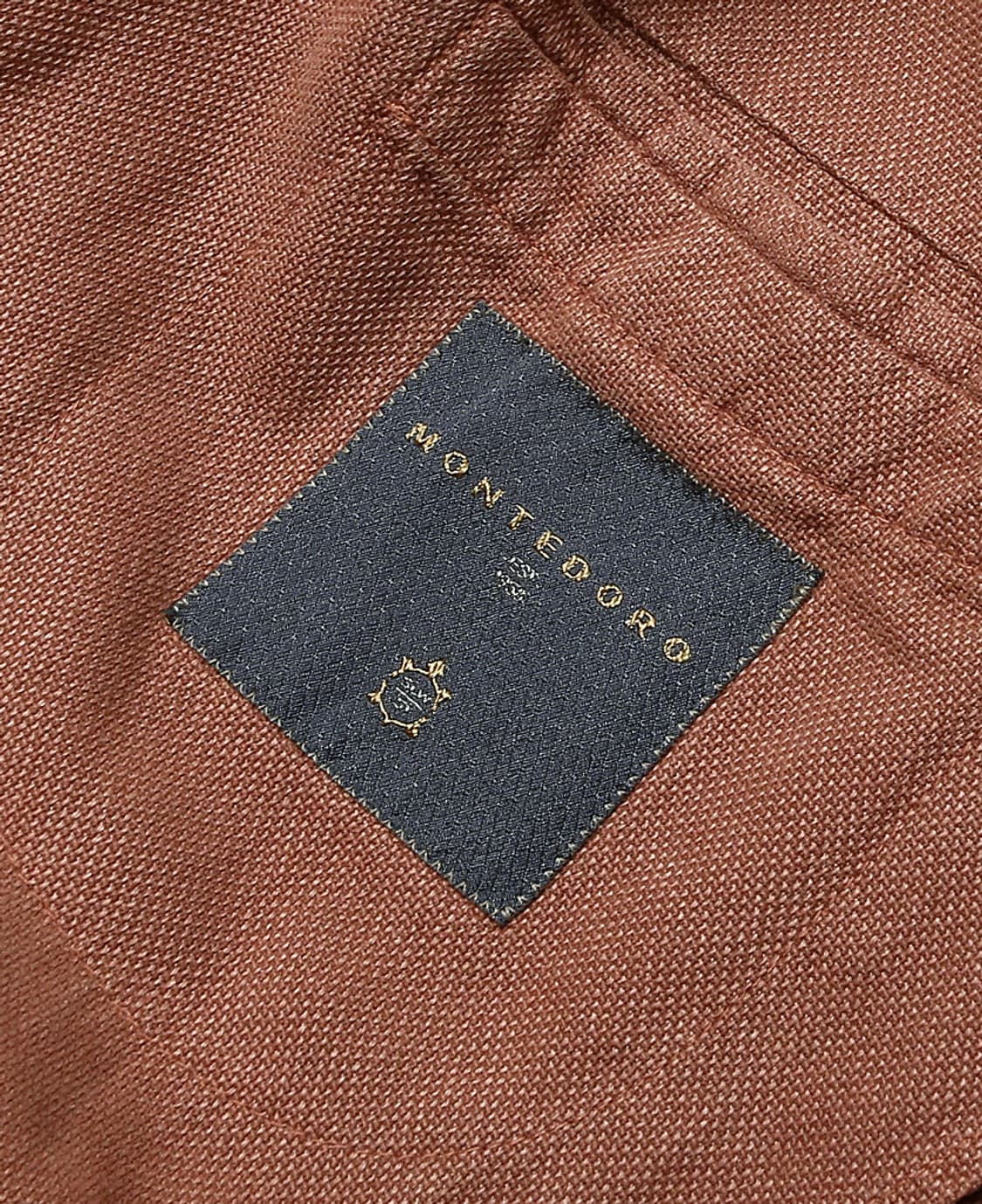 몬테도로 [Montedoro] 오렌지 핑크 코튼 라미 이태리 자켓 상품이미지6