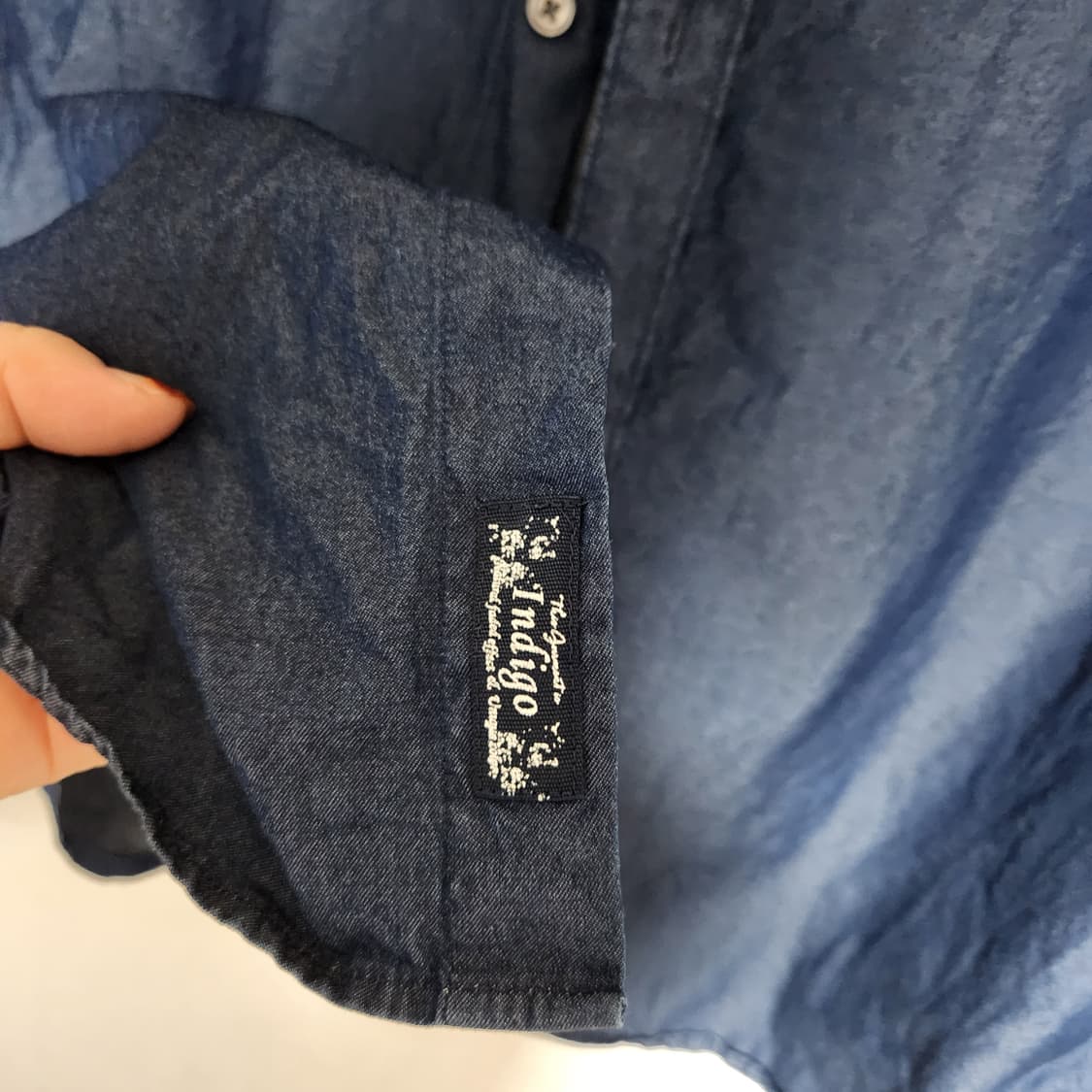 빈폴 데님 남방 남105 상품이미지4