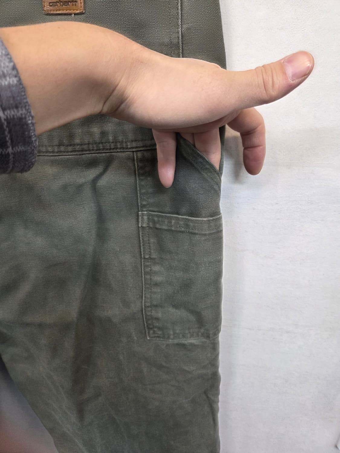 칼하트 덩가리핏 usa 카펜터 팬츠 34 상품이미지5