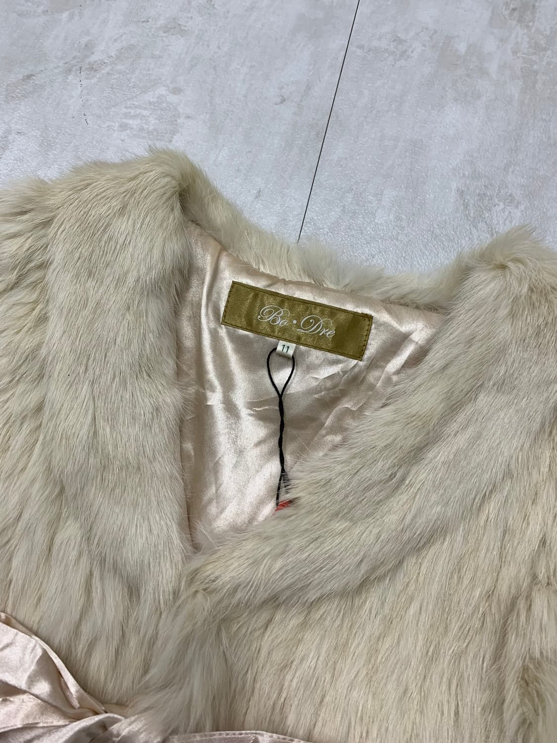 히메 갸루 토끼 퍼 베스트 #02 상품이미지2