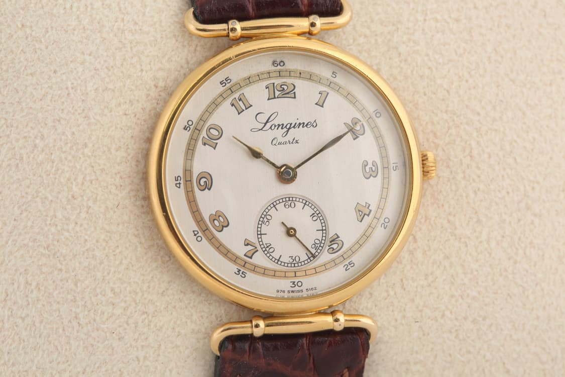 빈티지 론진 Longines 150주년 스몰 세컨즈 쿼츠 시계 상품이미지3