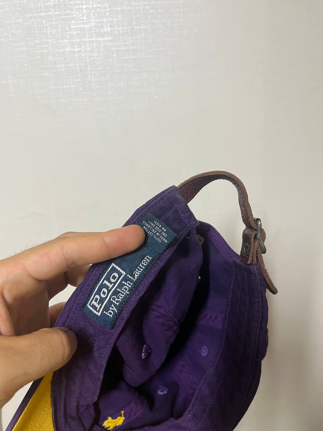 폴로 빈티지 볼캡 상품이미지3