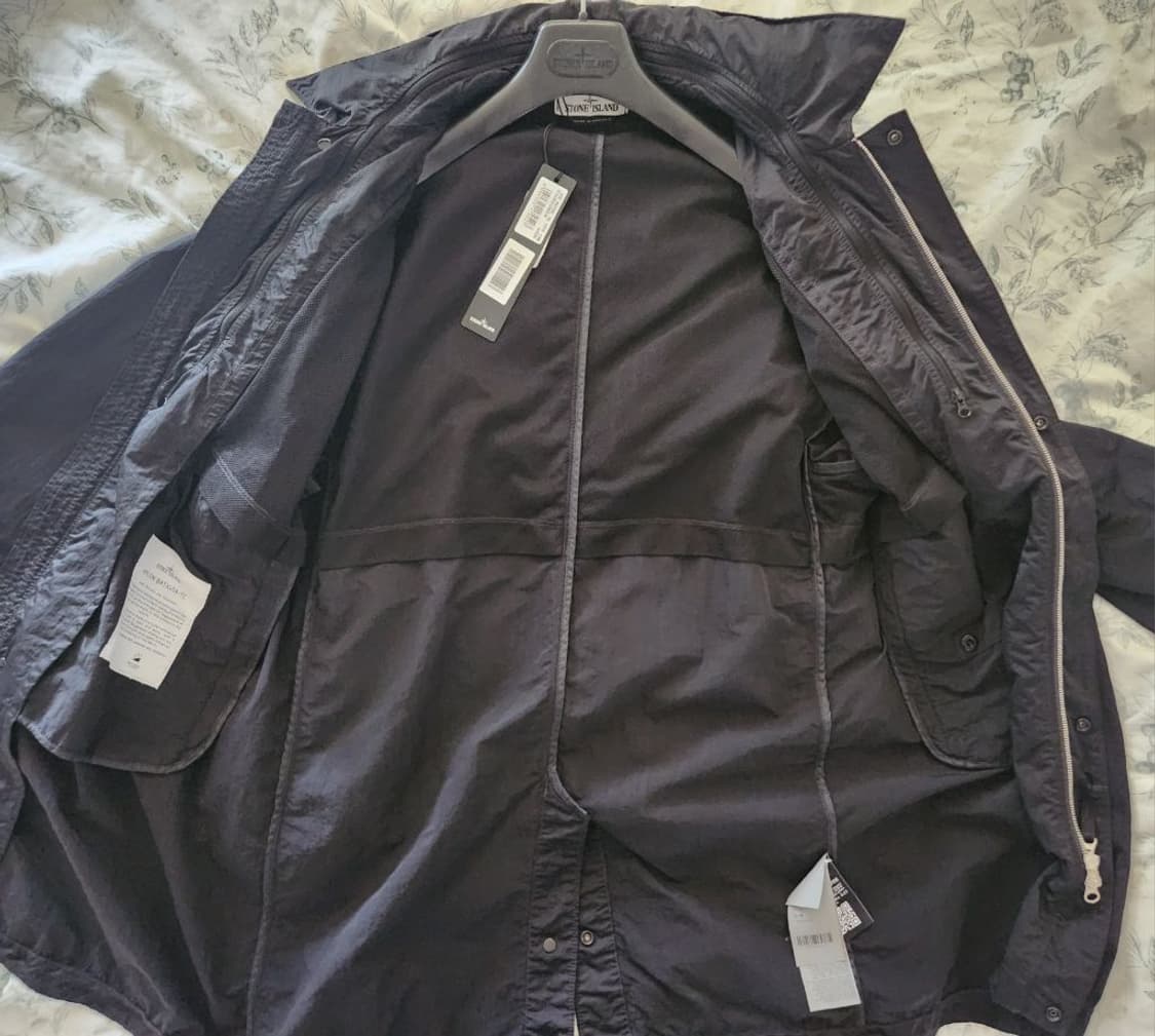 스톤아일랜드/NYLON BATAVIA TC 코트/ 블랙/M 상품이미지3