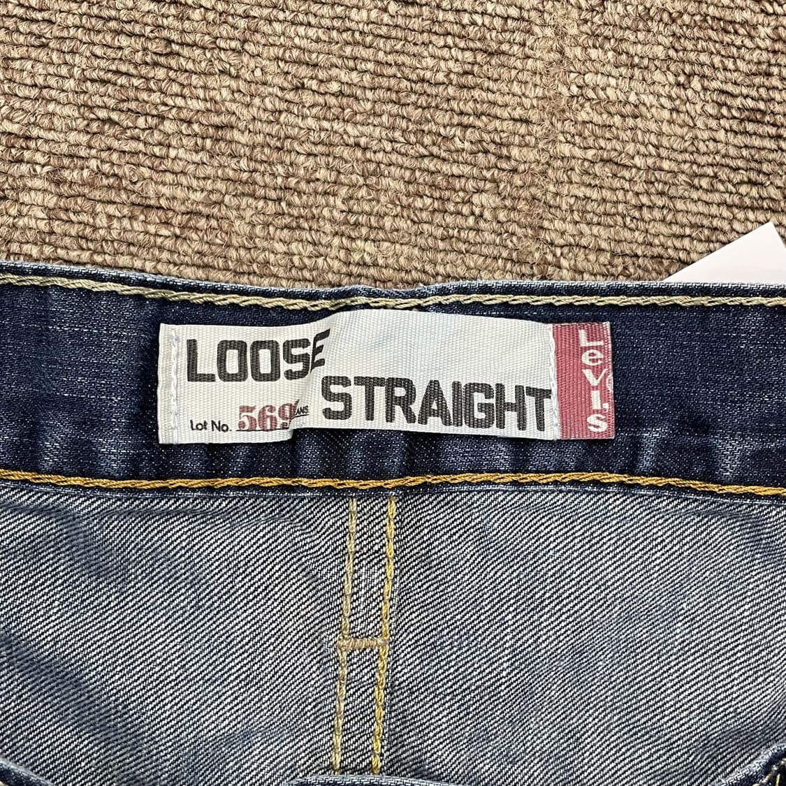 (38) Levi's 리바이스 569 데님 반바지 상품이미지6