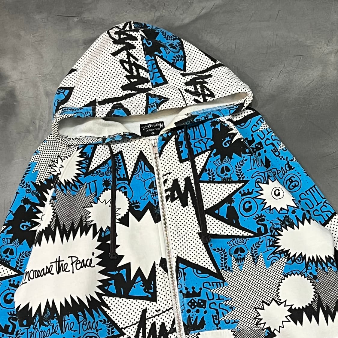  스투시 카툰 프린팅 후드집업 y15454 상품이미지3