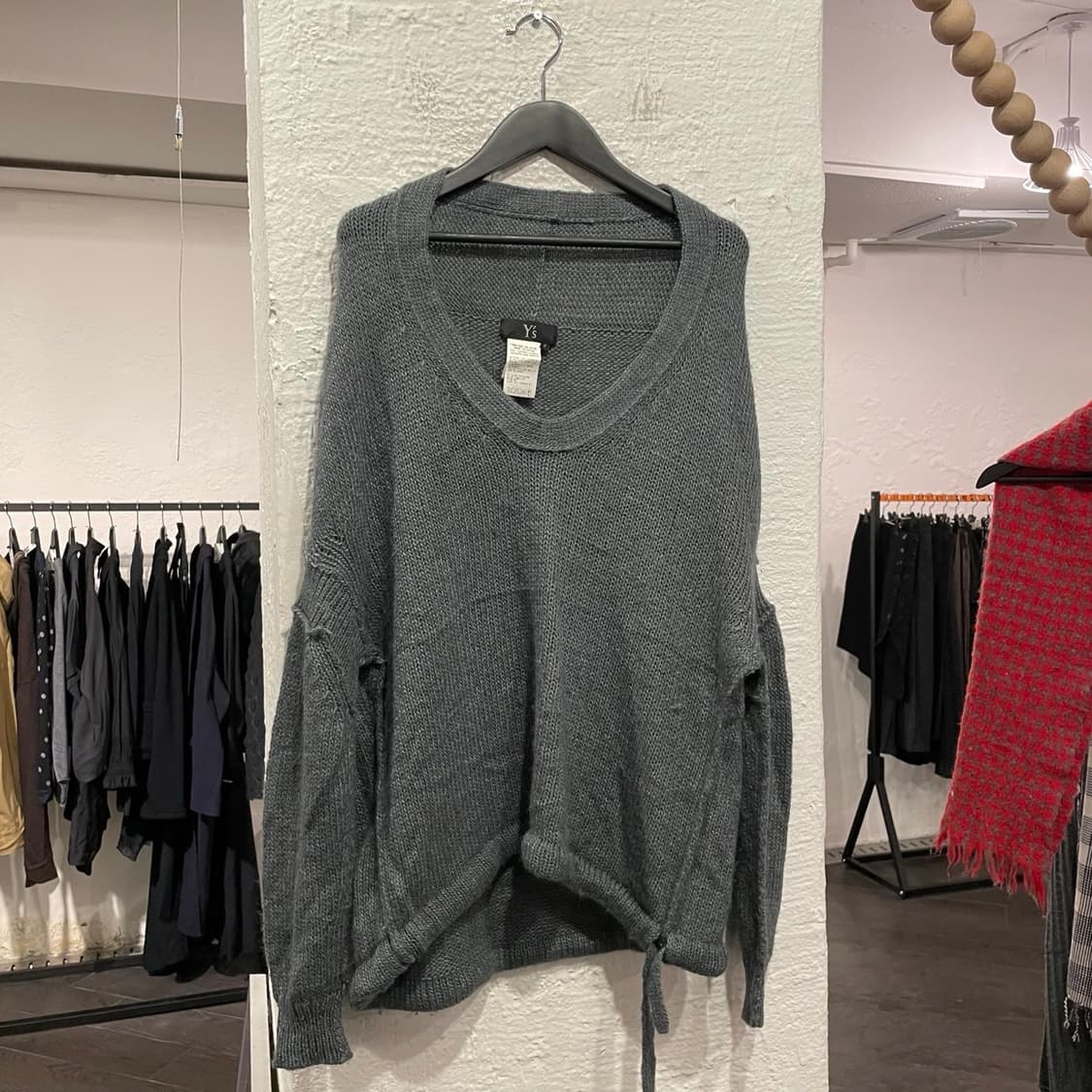 요지야마모토 오버사이즈 니트 상품이미지1