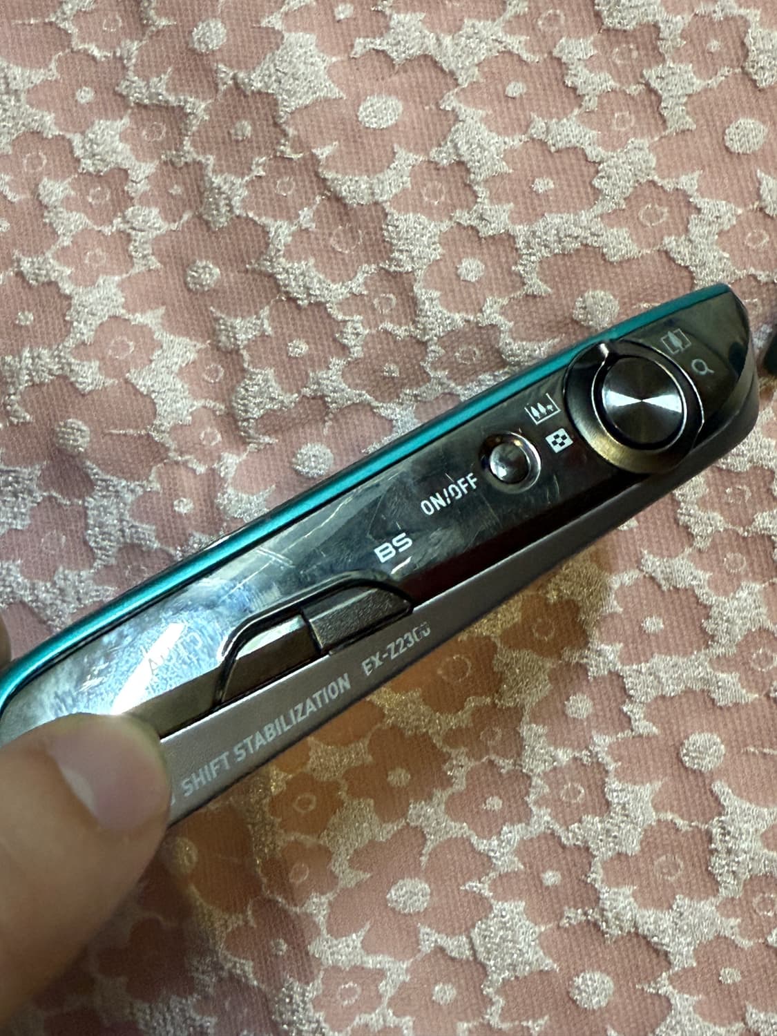 카시오 엑슬림 2300 민트색! 빈티지 디지털 카메라 디카 상품이미지4