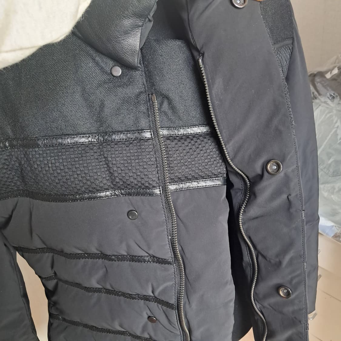 시스템옴므 남성 패딩 구스다운자켓 90~날씬95(슬림핏) 상품이미지5