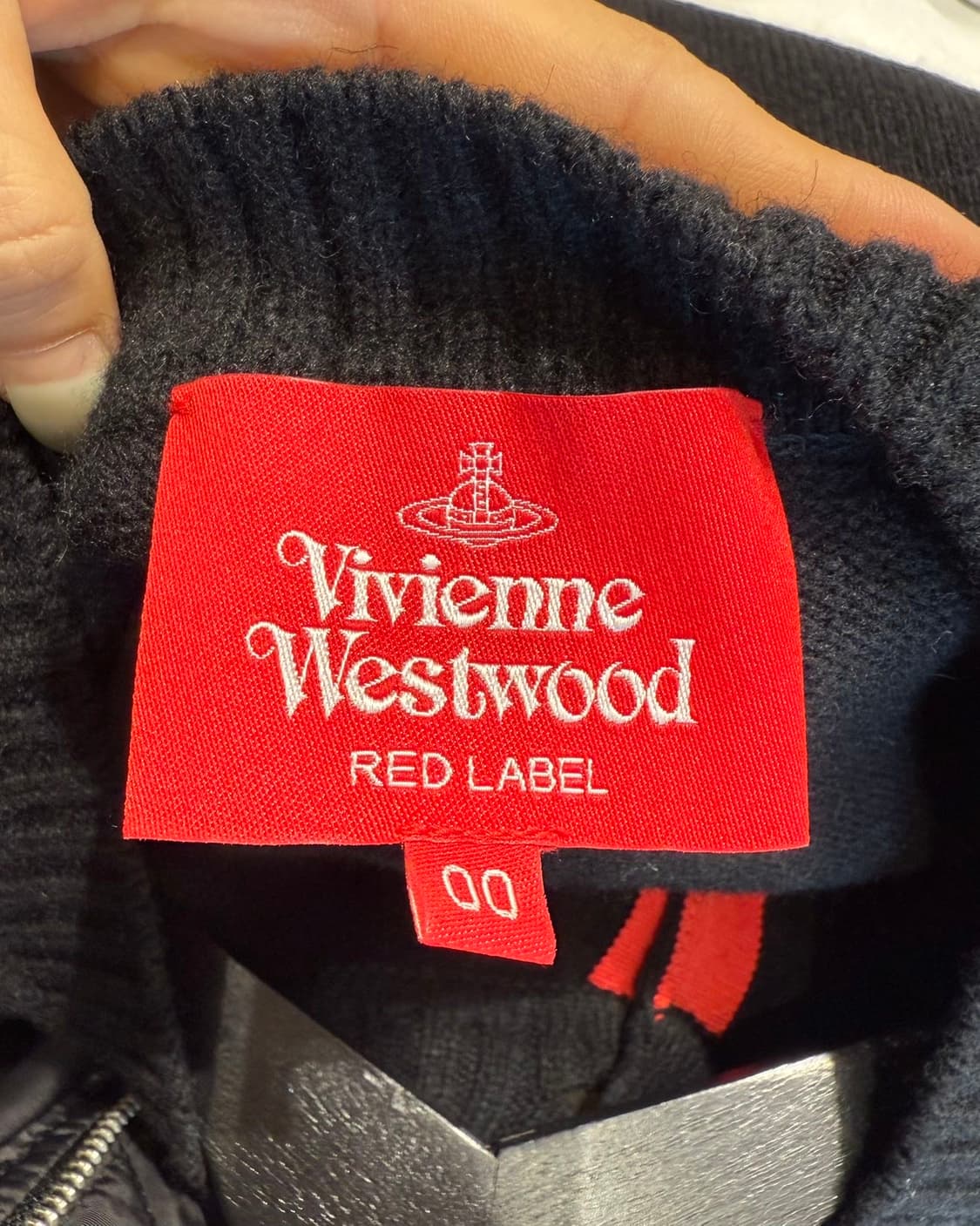 비비안 웨스트우드 레드라벨 블랙 하트 프릴 가디건  상품이미지8