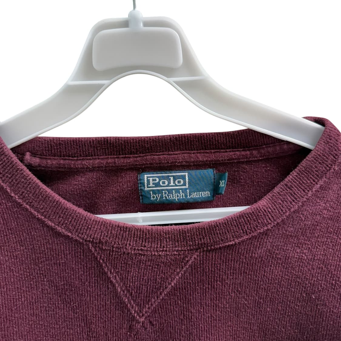 [XL] 폴로 버건디 니트 상품이미지5