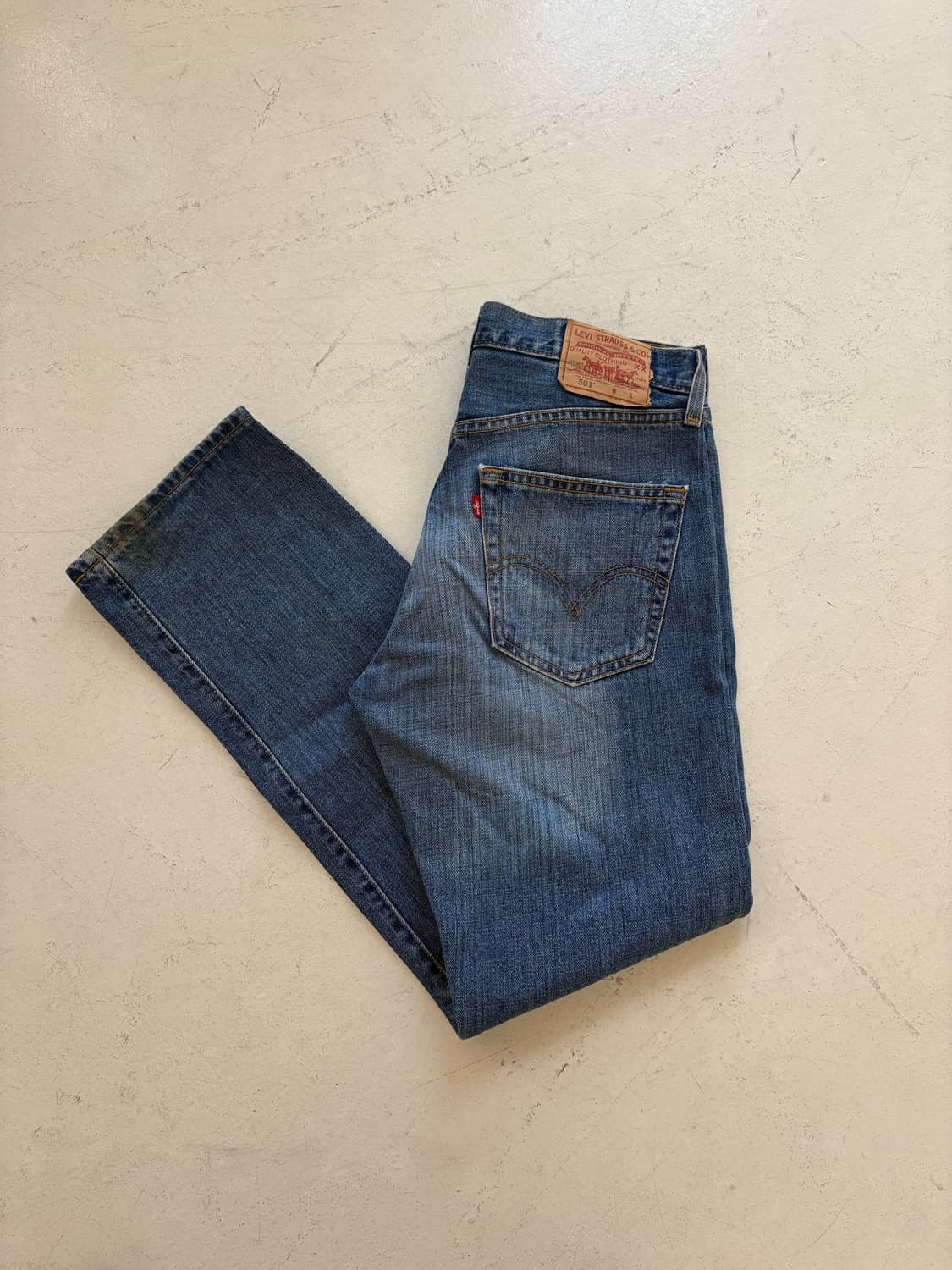 90's vtg Levi's 501 Denim Pant. 상품이미지10