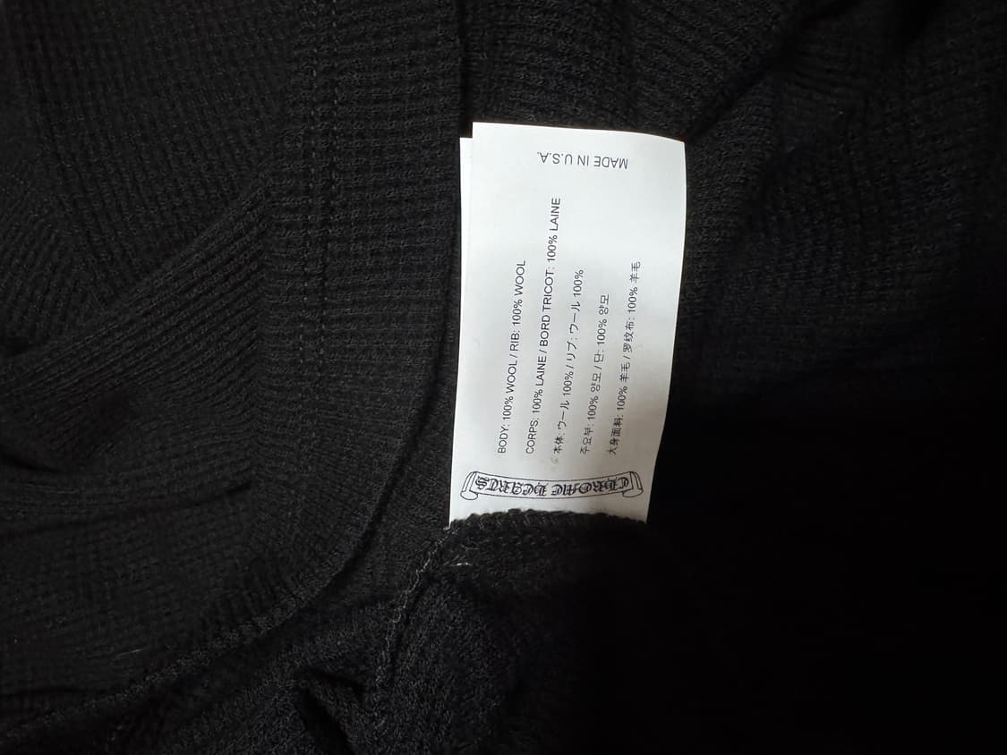 크롬하츠헨리넥 롱 슬리브리스-xl 상품이미지5