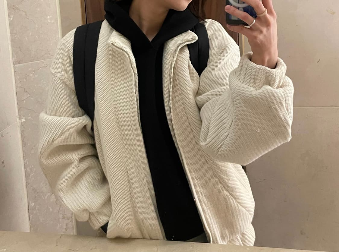 yiyae 듀플렉스 집업 상품이미지3