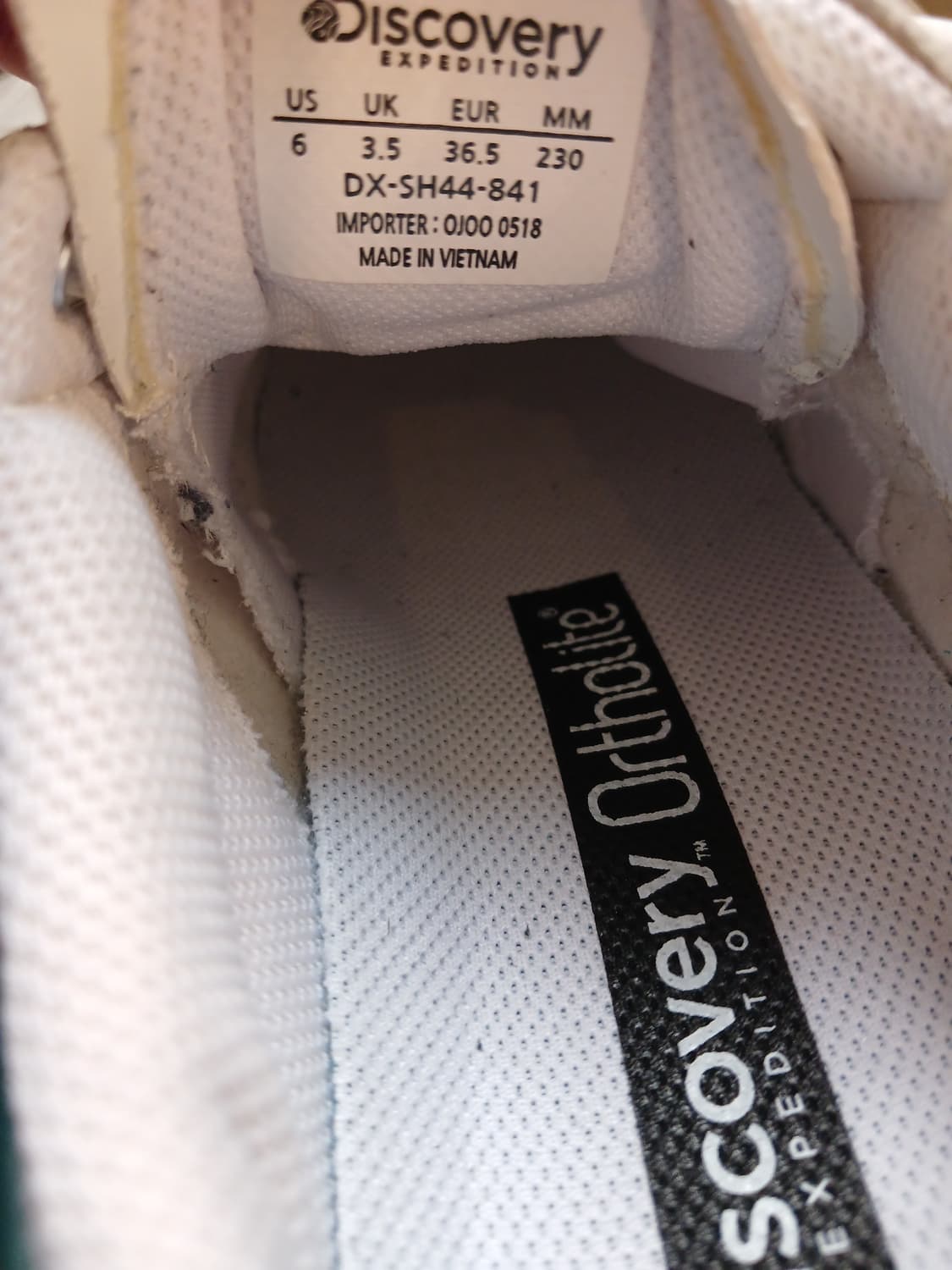 디스커버리 정품 여성 스니커즈 230 사이즈 상품이미지4