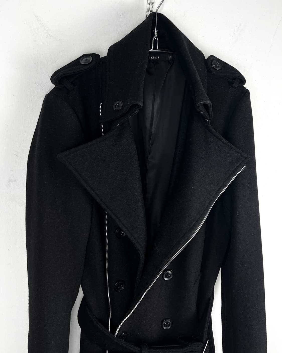 Civarize Asymmetric Zip Up Double Coat 상품이미지5