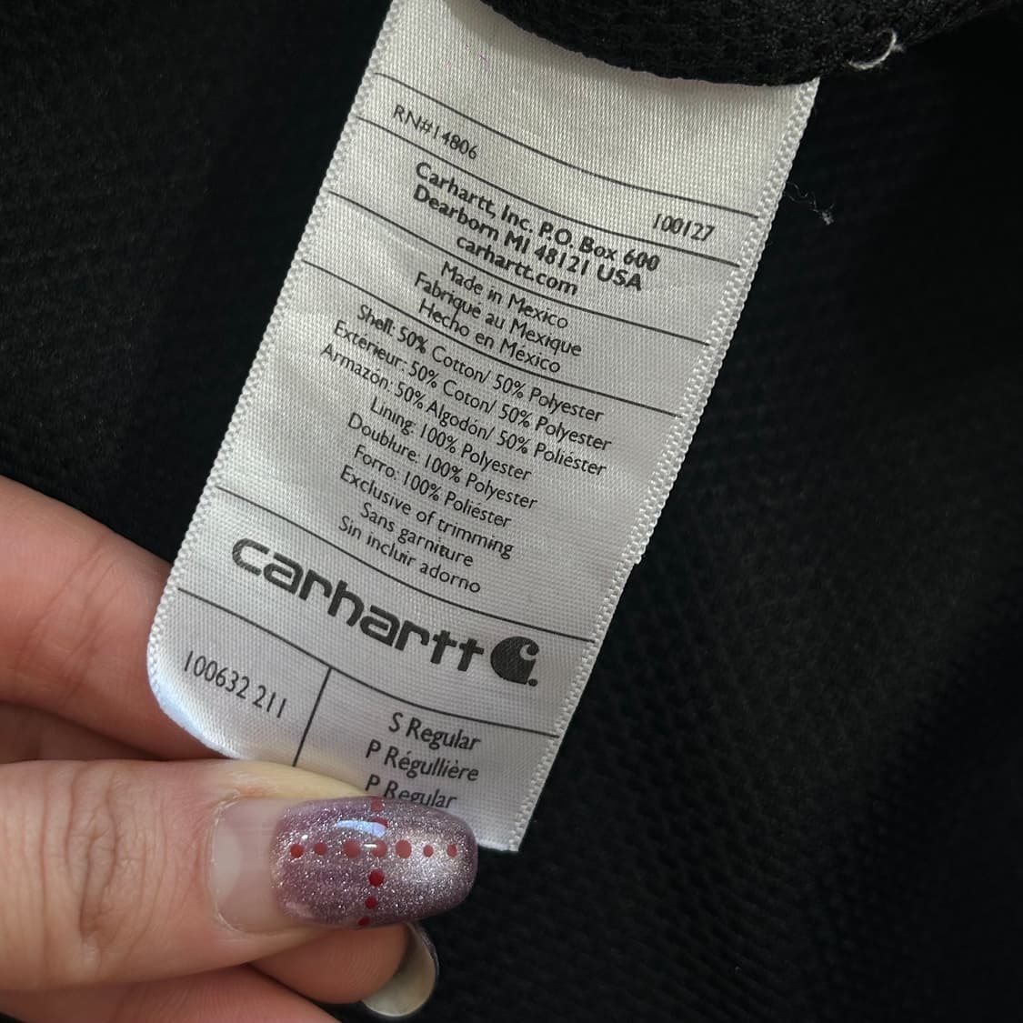 Carhartt 칼하트 래인디펜서 된장써멀 후드집업 상품이미지7