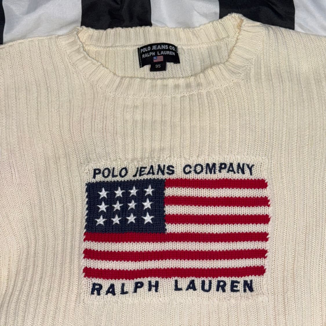 폴로 랄프로렌 성조기 니트 상품이미지2